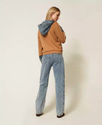Jeans cinque tasche bicolore | TWINSET - PMC Portici

