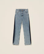 Jeans cinque tasche bicolore | TWINSET - PMC Portici

