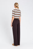 Pantaloni ampi in tessuto scuba | TWINSET - PMC Portici

