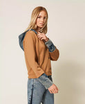 Felpa in tessuto scuba e jeans | TWINSET - PMC Portici

