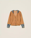 Felpa in tessuto scuba e jeans | TWINSET - PMC Portici

