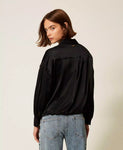 Camicia in raso con coulisse | TWINSET - PMC Portici

