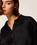 Camicia in raso con coulisse | TWINSET - PMC Portici

