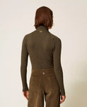 Maglia fitted con cut-out | TWISNET - PMC Portici

