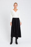 Maglia con incrocio a costine | TWINSET - PMC Portici
