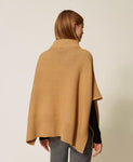 Poncho in maglia con zip | TWINSET - PMC Portici