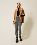 Poncho in maglia con zip | TWINSET - PMC Portici