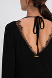 T-shirt con pizzo | TWINSET - PMC Portici

