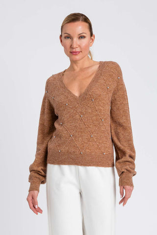 Maglia con strass | TWINSET - PMC Portici

