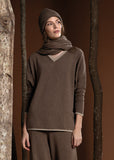 Maglia kimono scollo a V con lurex | Caterina D. - PMC Portici

