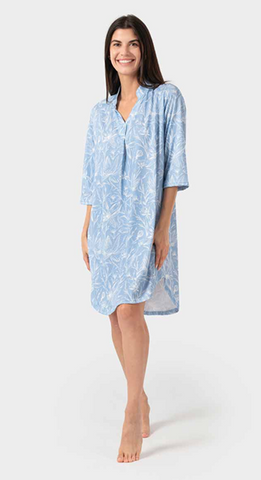 Camicia da notte manica 3/4 | Zero - PMC Portici