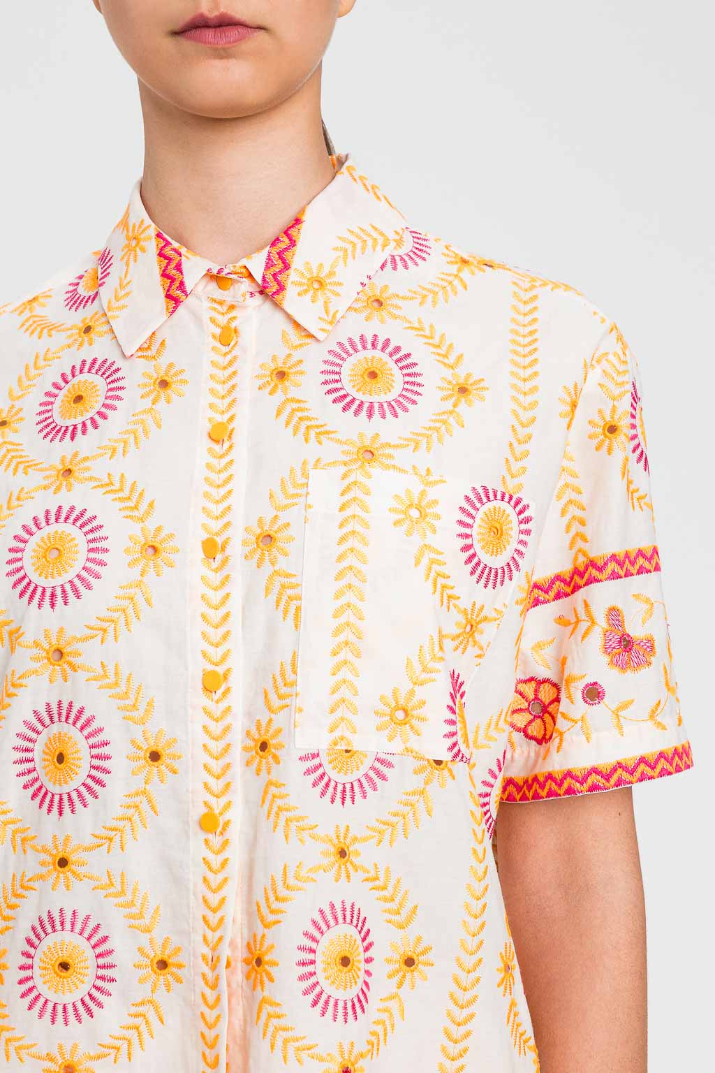 Camicia in sangallo | TWINSET - PMC Portici

