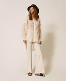 Camicia in mussola con ricamo cornely | TWINSET - PMC Portici