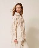 Camicia in mussola con ricamo cornely | TWINSET - PMC Portici