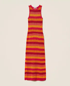 Abito lungo in maglia a righe | TWINSET - PMC Portici

