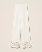Pantaloni in maglia con pizzo | TWINSET - PMC Portici
