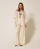 Poncho con ricamo cornely | TWINSET - PMC Portici