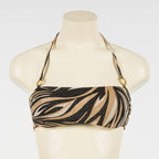 Bikini a fascia con lurex e stampa | TWINSET - PMC Portici