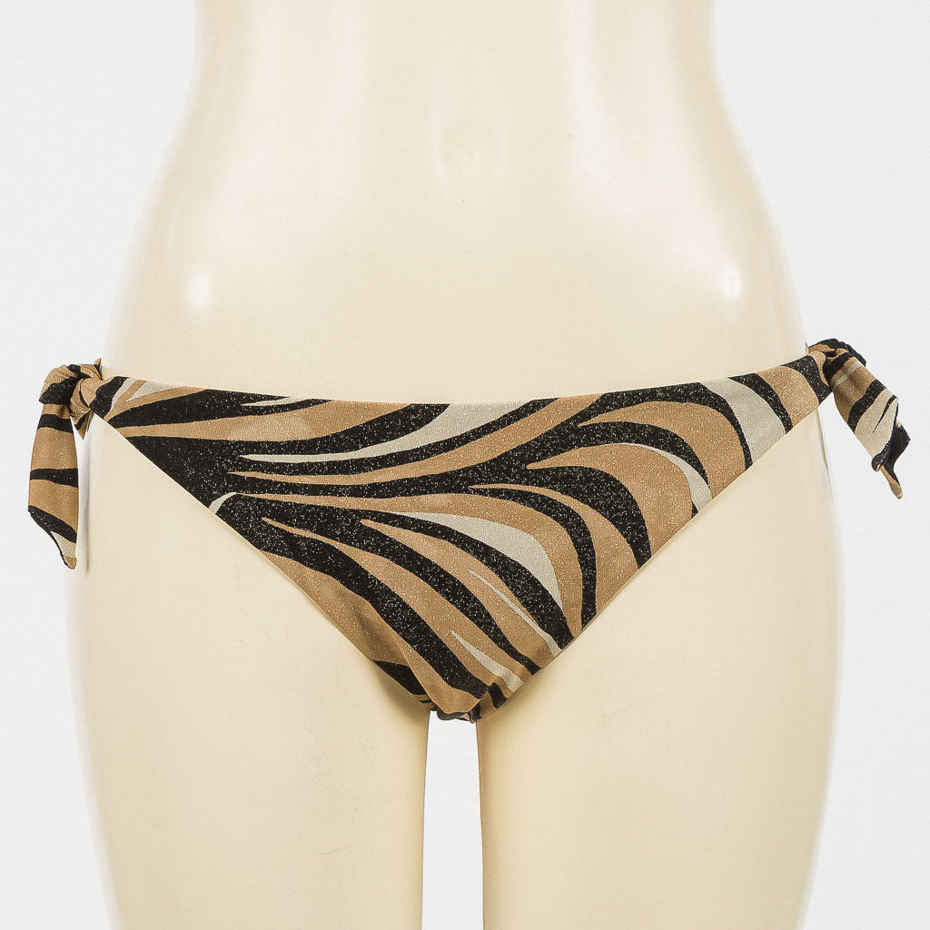 Bikini a fascia con lurex e stampa | TWINSET - PMC Portici