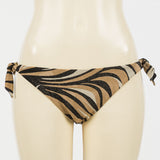 Bikini a fascia con lurex e stampa | TWINSET - PMC Portici