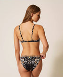Bikini con coppa imbottita con stampa | TWINSET - PMC Portici