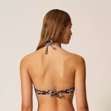 Bikini push-up con stampa e strass | TWINSET - PMC Portici