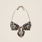 Bikini push-up con stampa e strass | TWINSET - PMC Portici