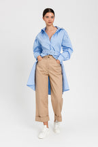 Pantalone ampio in gabardine | TWINSET - PMC Portici