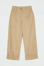 Pantalone ampio in gabardine | TWINSET - PMC Portici