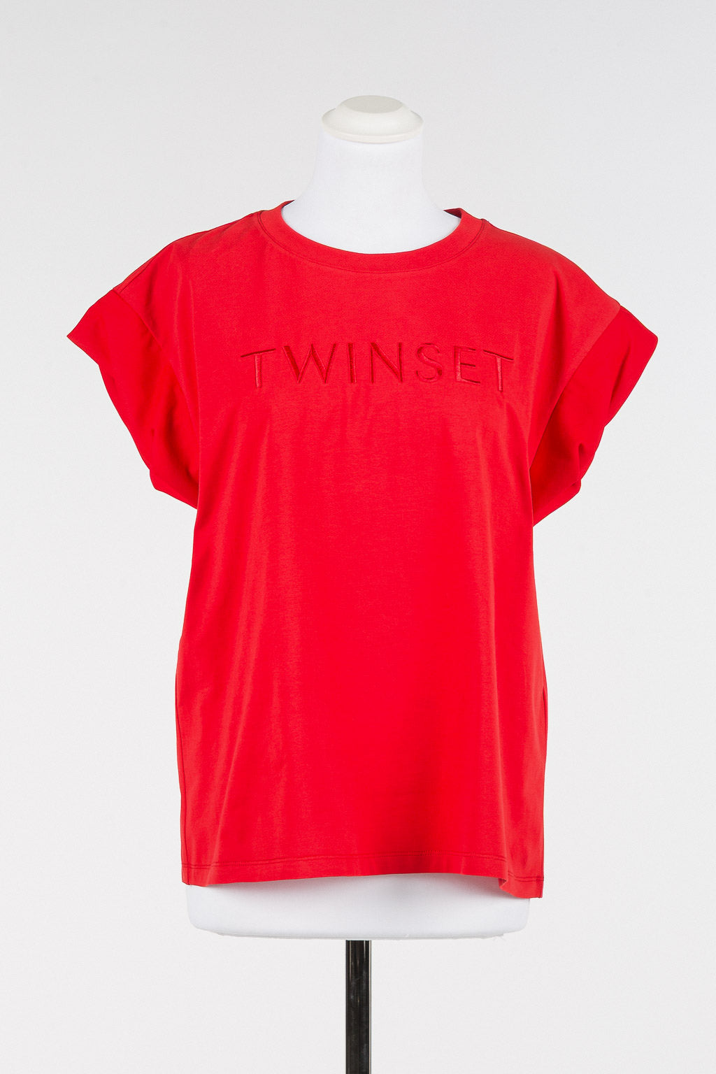 T-shirt ricamo logo | TWINSET - PMC Portici

