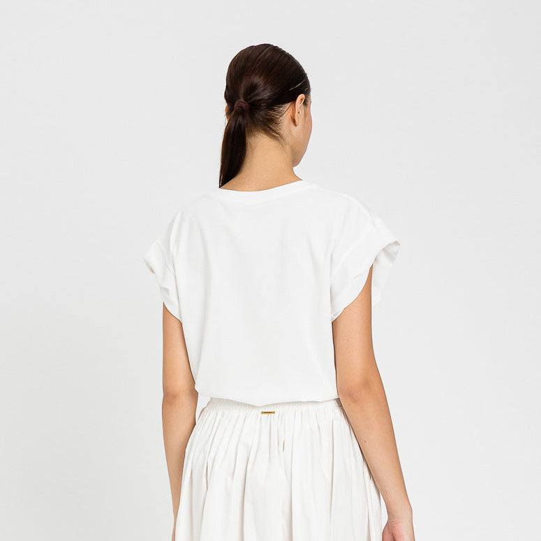 T-shirt ricamo logo | TWINSET - PMC Portici