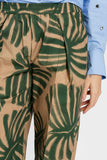 Pantaloni stampa foglie | TWINSET - PMC Portici