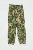 Pantaloni stampa foglie | TWINSET - PMC Portici