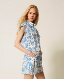Gilet in bull a fiori | TWINSET - PMC Portici