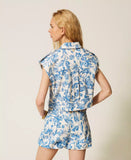 Gilet in bull a fiori | TWINSET - PMC Portici