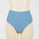 Bikini a fascia slip vita alta fantasia righe | TWINSET - PMC Portici