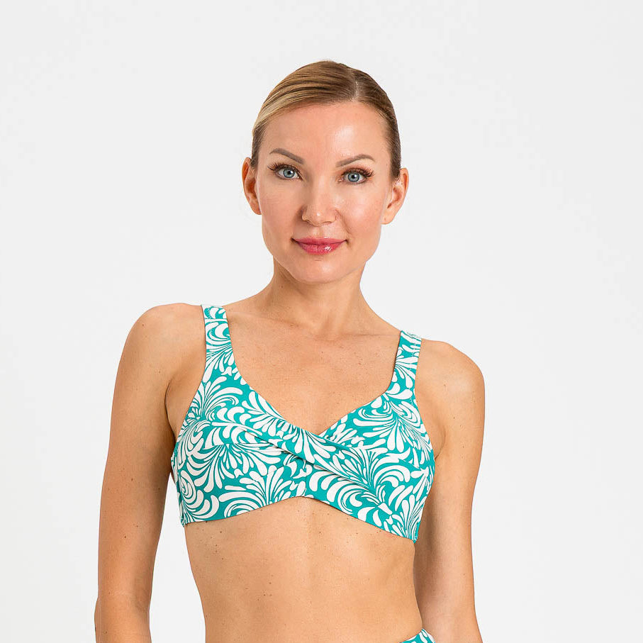Bikini con coppcie stampa botanica | TWINSET  PMC Porti