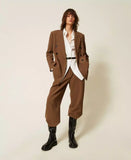 Camicia in popeline con cintura | TWINSET - PMC Portici