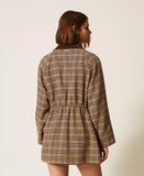 Parka jacquard pied-de-poule | TWINSET - PMC Portici