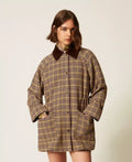 Parka jacquard pied-de-poule | TWINSET - PMC Portici