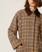 Parka jacquard pied-de-poule | TWINSET - PMC Portici