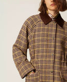 Parka jacquard pied-de-poule | TWINSET - PMC Portici