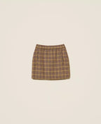 Gonna corta jacquard pied-de-poule | TWINSET - PMC Portici