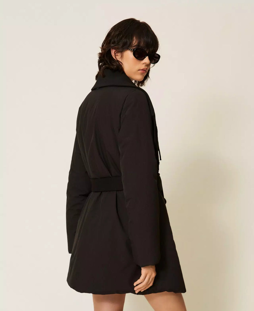 Giacca imbottita con frange | TWINSET - PMC Portici