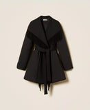 Giacca imbottita con frange | TWINSET - PMC Portici