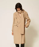 Cappotto in panno velour | TWINSET - PMC Portici