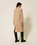 Cappotto in panno velour | TWINSET - PMC Portici