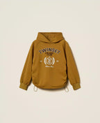 Felpa con cappuccio e stampa logo | TWINSET - PMC Portici