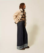 Jeans flare con risvolto | TWINSET - PMC Portici