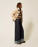 Jeans flare con risvolto | TWINSET - PMC Portici